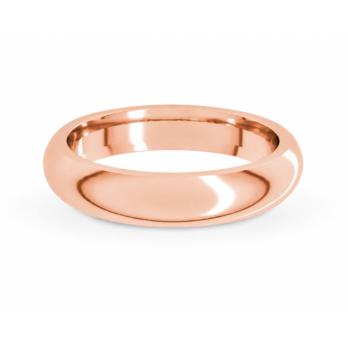 Half Round Comfort Fit Wedding Band