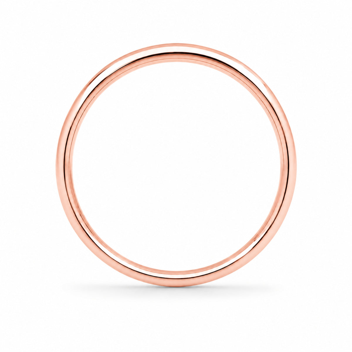 Half Round Comfort Fit Wedding Band