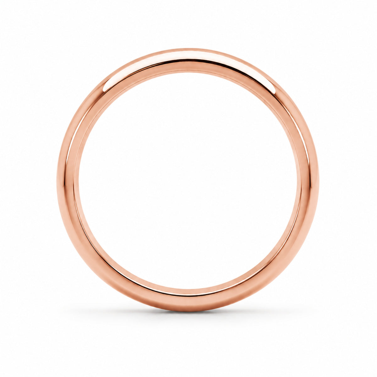 Half Round Comfort Fit Wedding Band