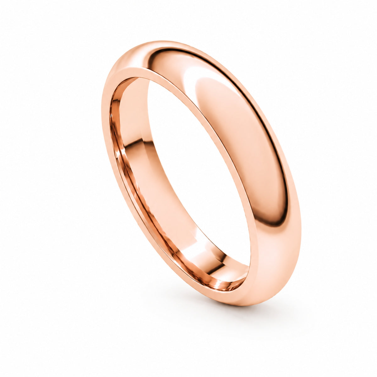 Half Round Comfort Fit Wedding Band