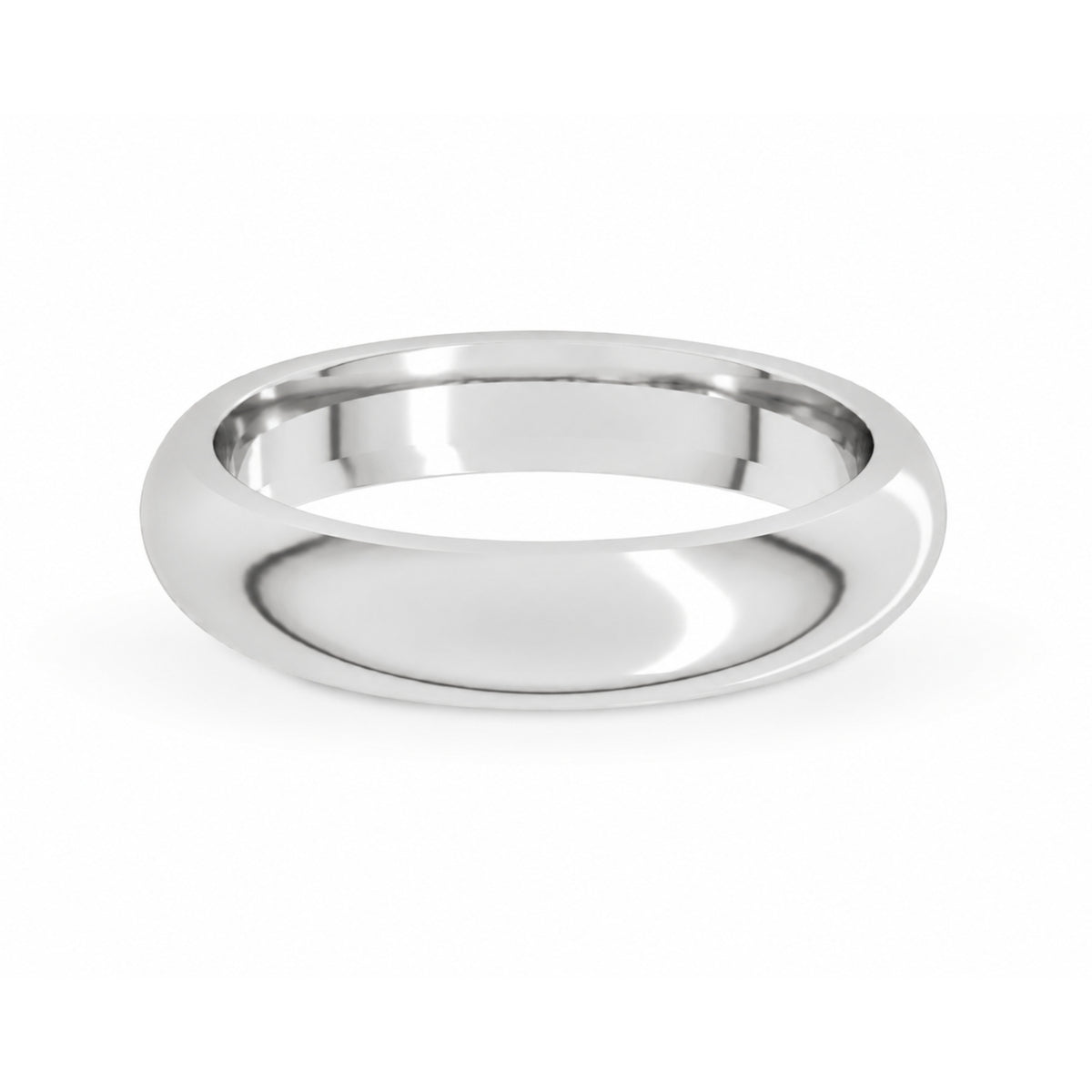 Half Round Comfort Fit Wedding Band