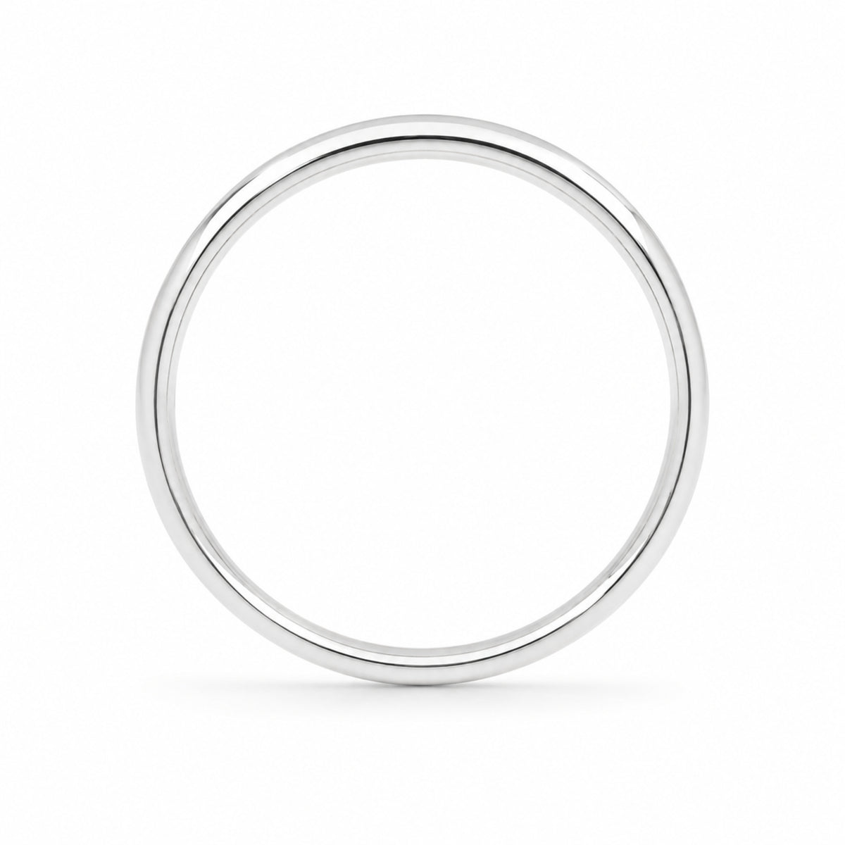 Half Round Comfort Fit Wedding Band
