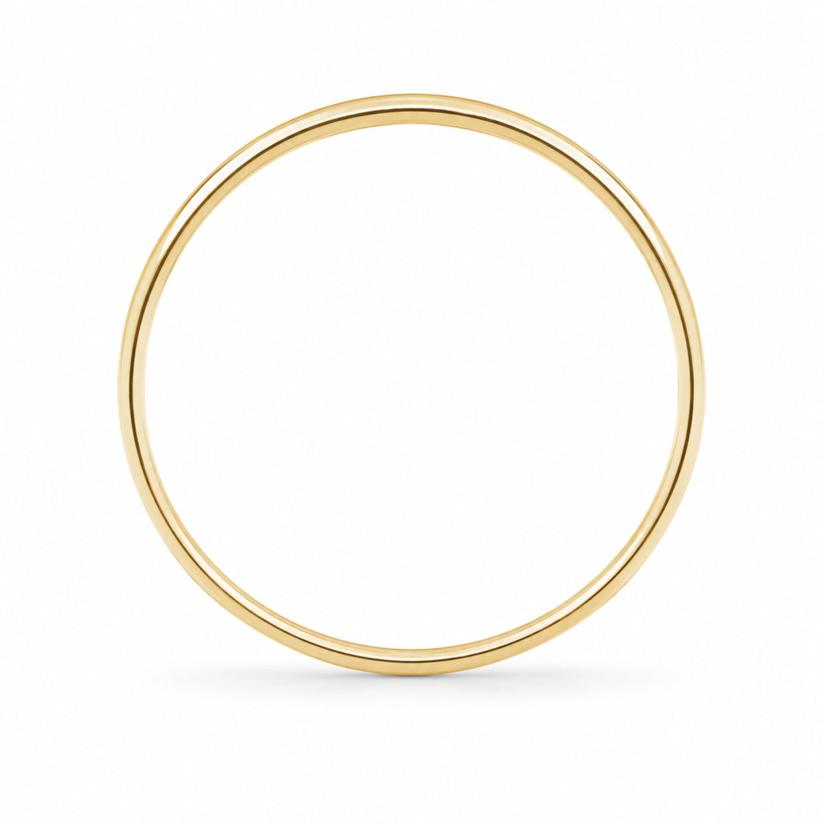 Half Round Comfort Fit Wedding Band