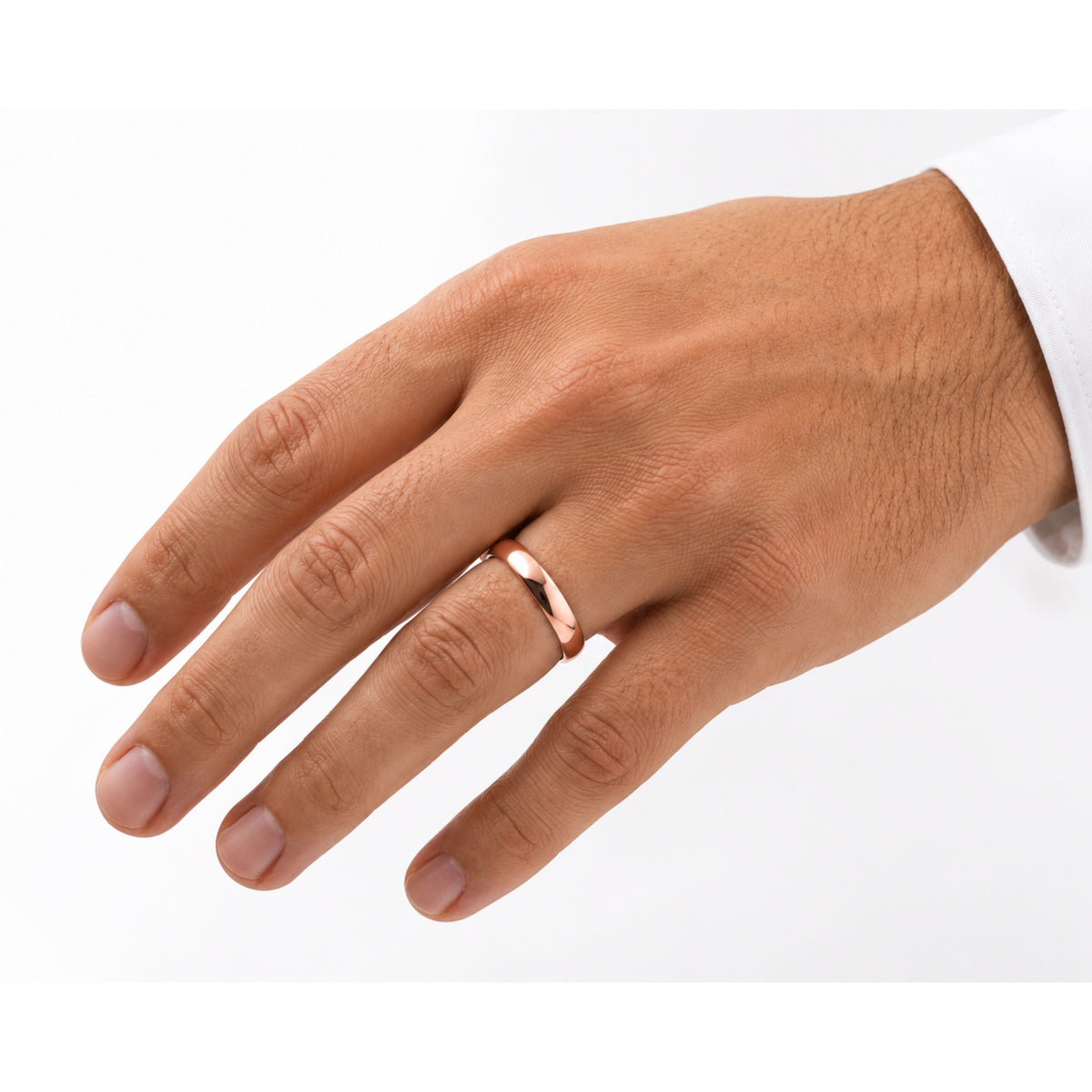 Half Round Comfort Fit Wedding Band