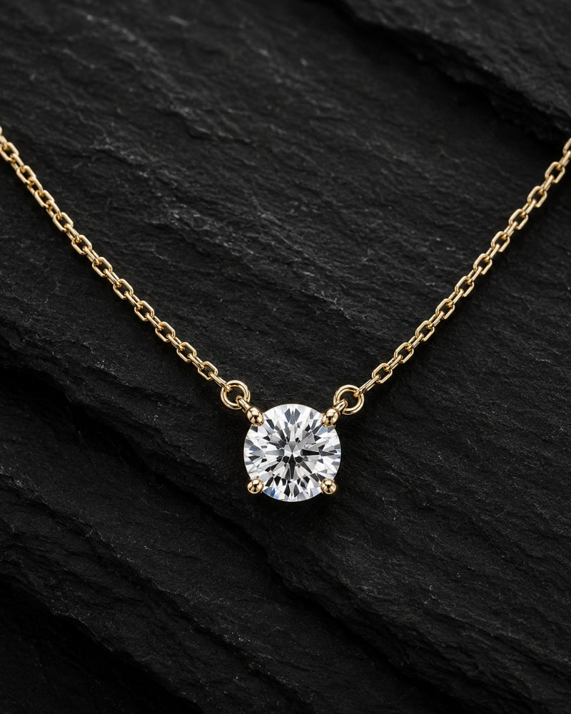Custom diamond pendant by Sakaris Jewelers Naples Florida