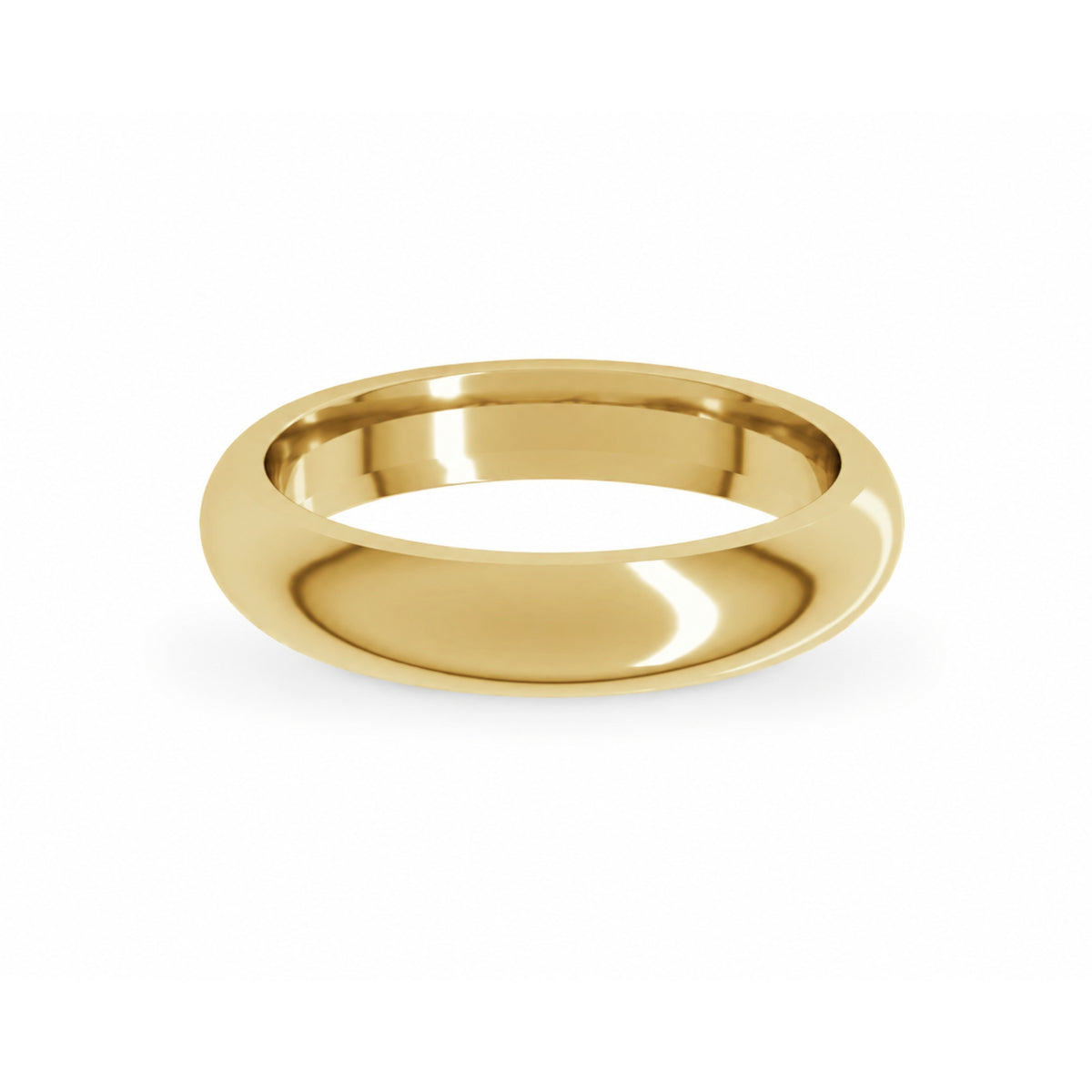 Half Round Comfort Fit Wedding Band