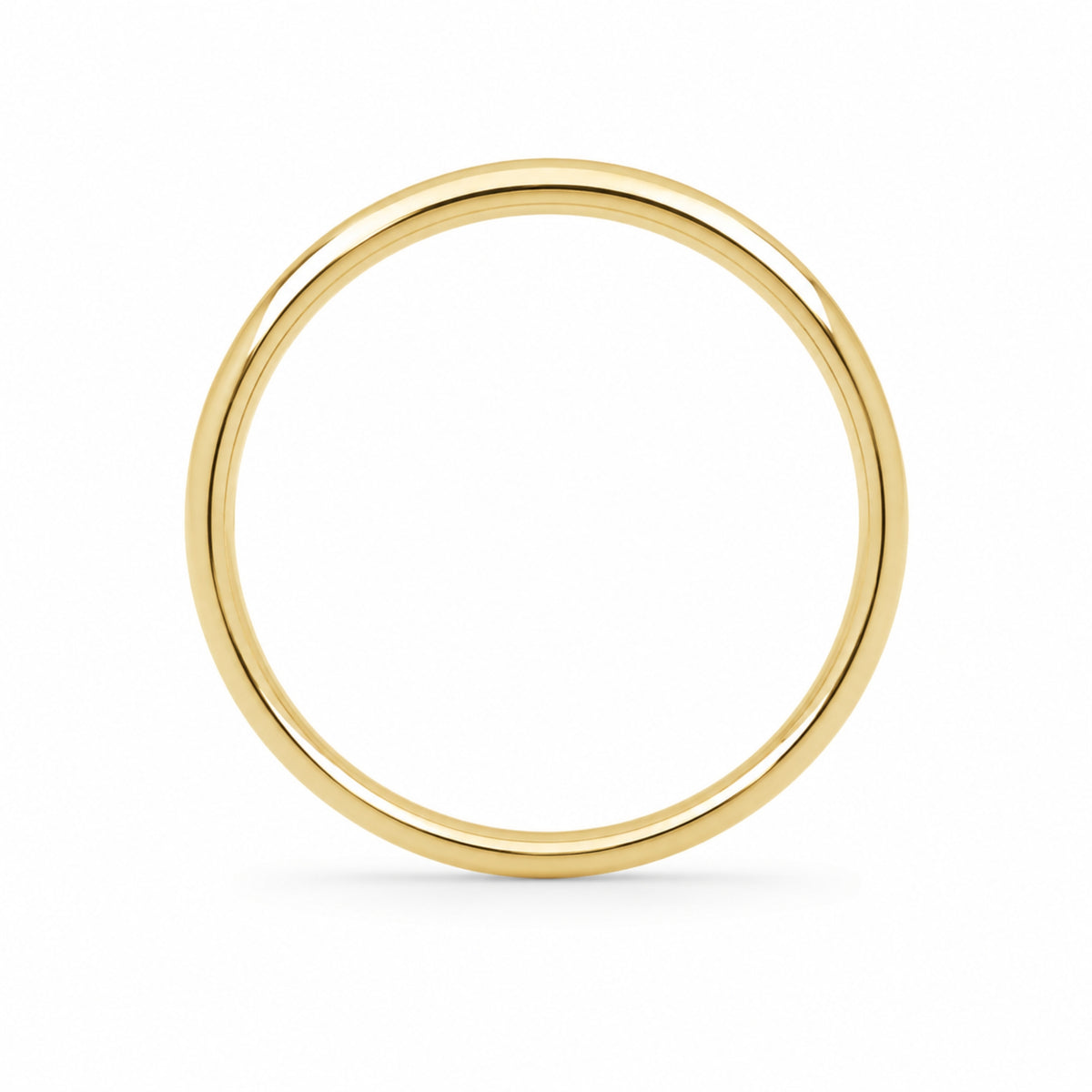 Half Round Comfort Fit Wedding Band