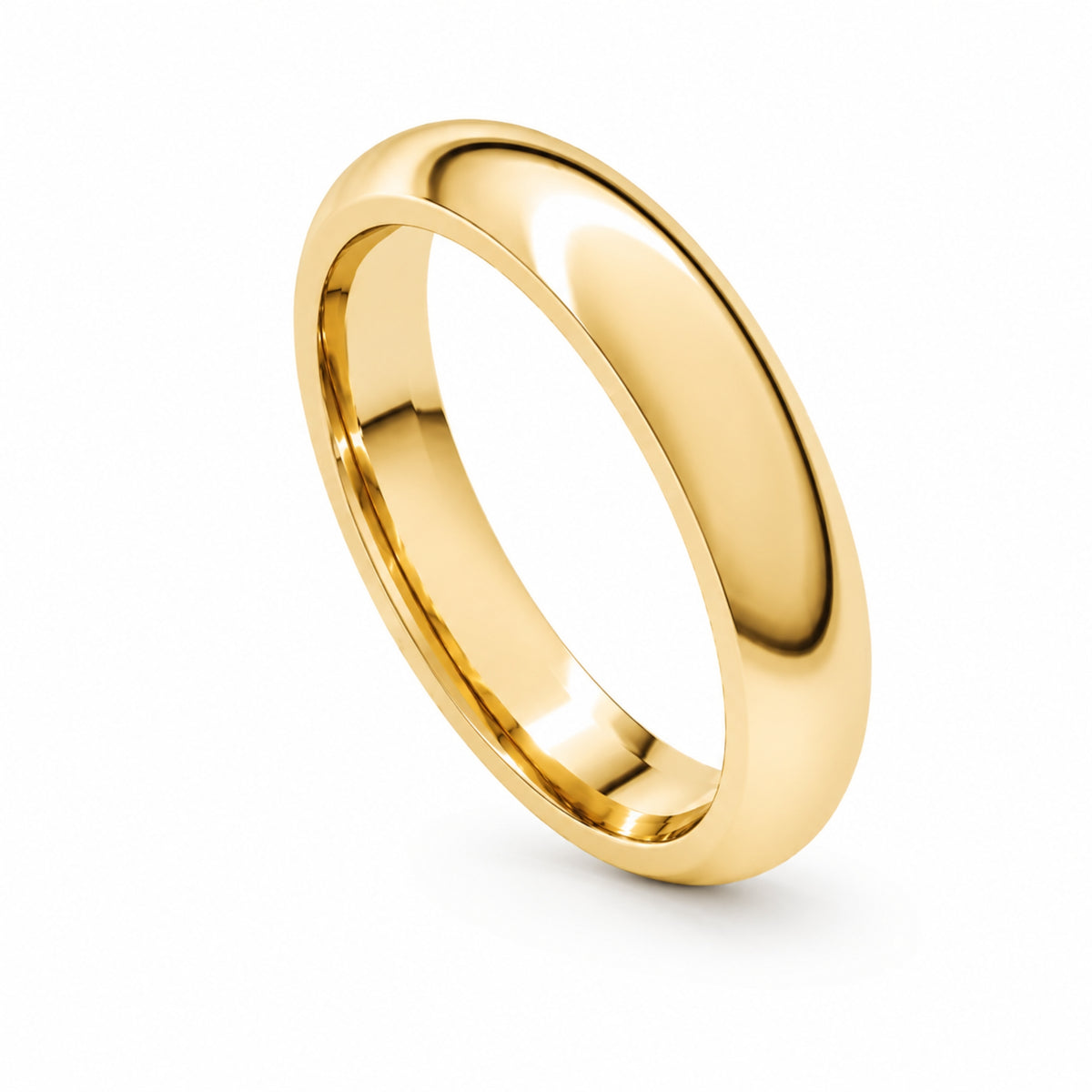 Half Round Comfort Fit Wedding Band